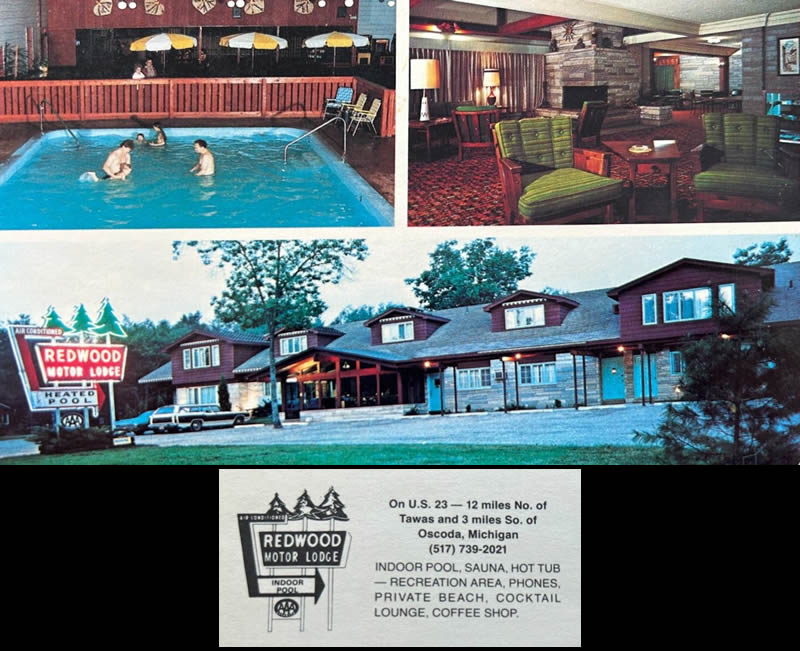 Rodeway Inn (Camp INN Lodge, Redwood Motor Lodge) - Postcard